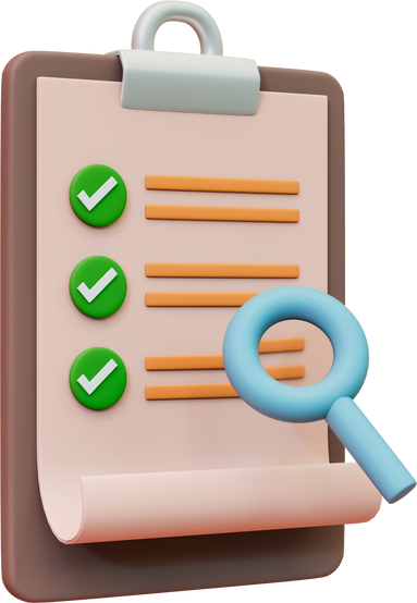 Paperwork icon Isolated 3d Render Illustration